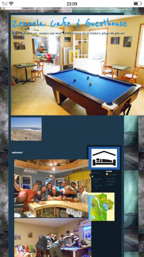 Zenzela Surf House Ξενοδοχείο Naujac-sur-Mer Εξωτερικό φωτογραφία